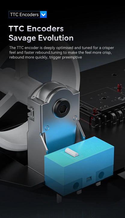 Ratón inalámbrico Attack Shark X11&R1 Tri Mode Bluetooth con base de carga RGB, ergonómico y ligero, accesorio para PC gamer