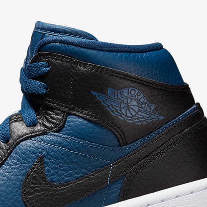 Nike genuine Jordan 1 Mid SE Women's Contrast Splicing Board Shoes DR0501-401