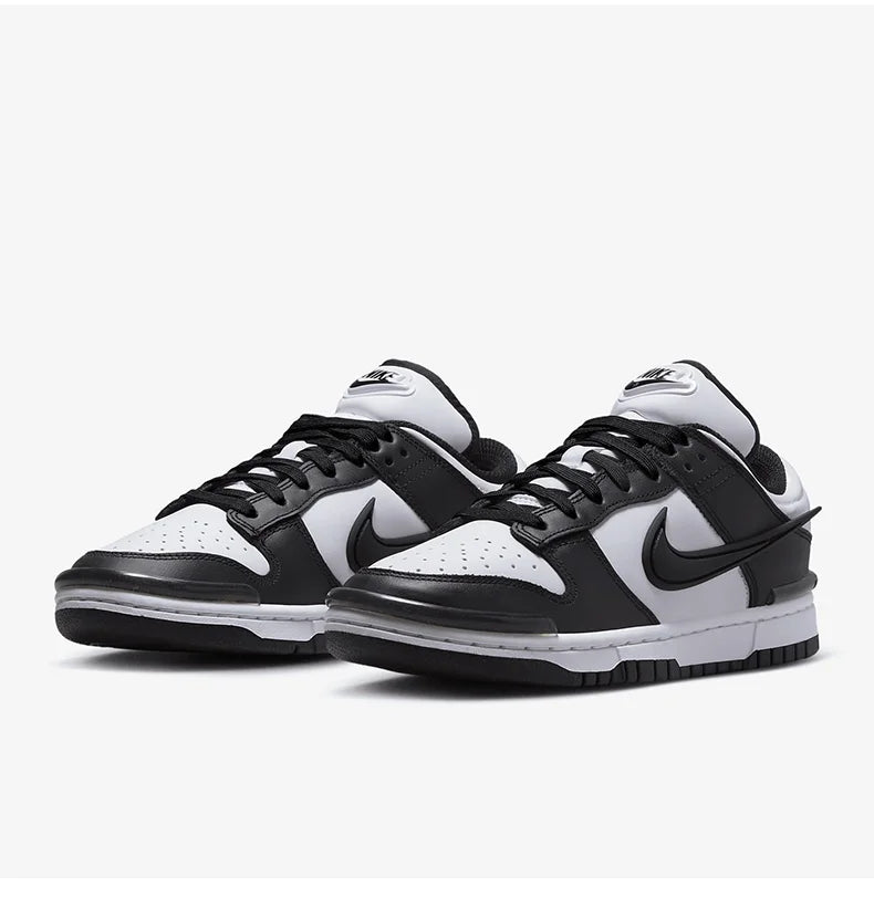 Scarpe casual minimaliste da donna Nike ufficiali e autentiche, traspiranti, con lacci e suola spessa DZ2794-001