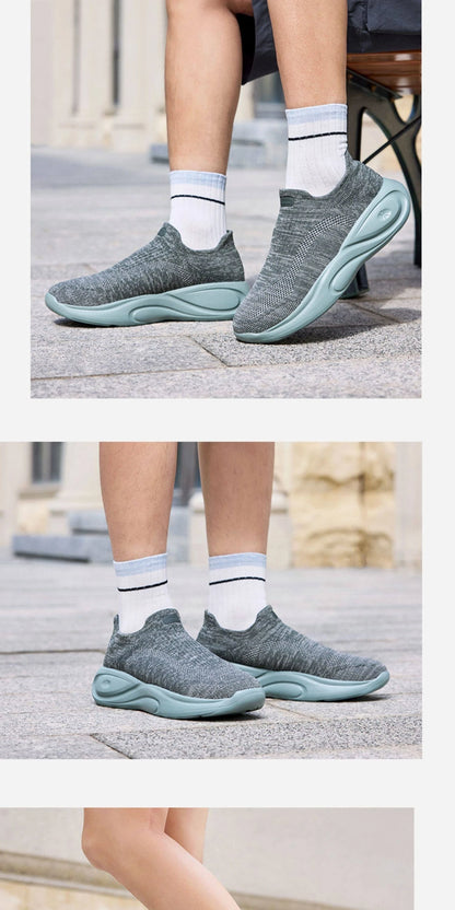 Xtep Anti-Slip Lightweight Soft Mid sole Rebound For Male Breathable Comfortable Casual Shoes 874219320013