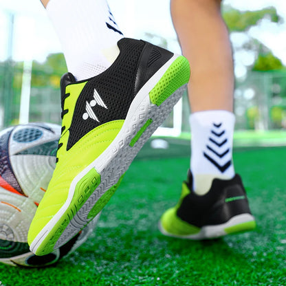 High-Quality New Men's Football Boots Grass High-Top Futsal Sneakers Soccer Shoes Non-Slip Match Indoor Hot-Selling Outdoor Sports