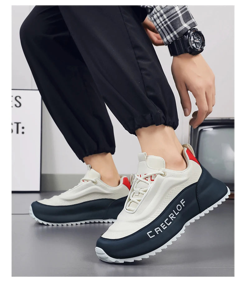Brand protection 2026 new men's lightweight non-slip breathable wear-resistant running sports fashion versatile casual shoes