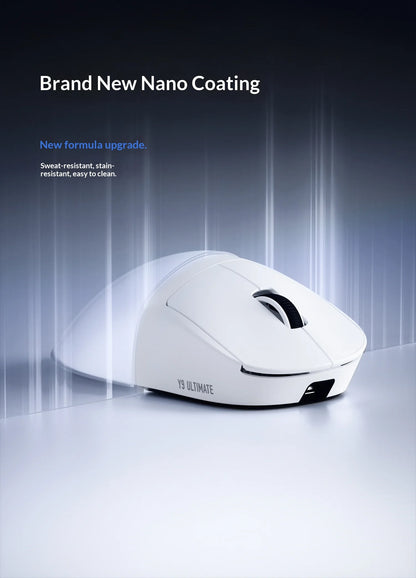 ATK Dragonfly Y9 Wireless Gaming Mouse PAW3950, 8KHz Ultra-Light Gaming Mouse with Nordic 54L15, High-Performance Wireless Mouse for FPS, Office & PC
