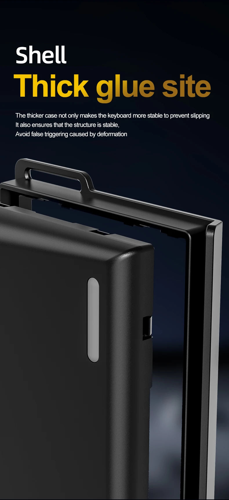 ATTACK SHARK X68HE Esports magnetic axis keyboard 8KHz return rate,total area 0.01mm,and 0.125ms rate class Ultra-low latency
