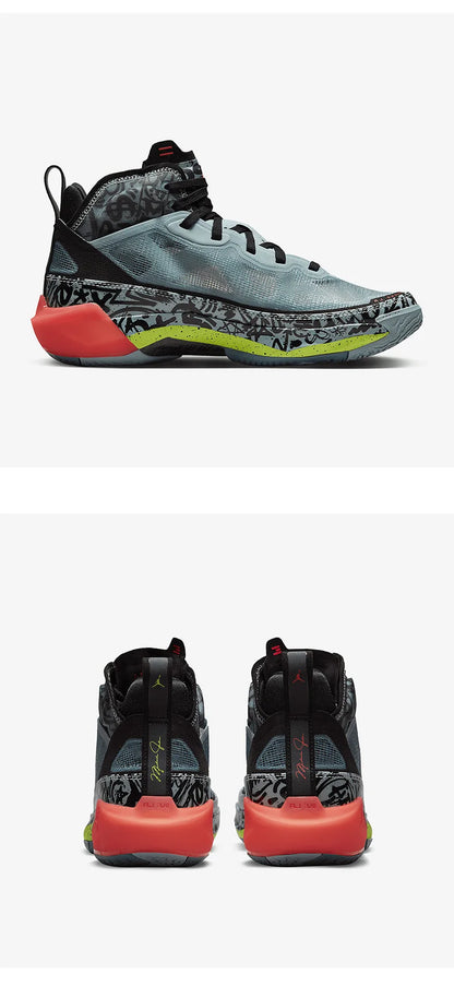 „Nike“ originalūs „Air Jordan 37 Low AJ37“ moteriški krepšinio bateliai DV3142-367