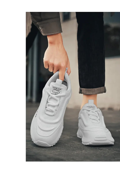 Men's Walking Running Shoes, Casual Lightweight Tennis Shoes, Sports Sneakers, Breathable New Fashion Sneakers Plus Size 47