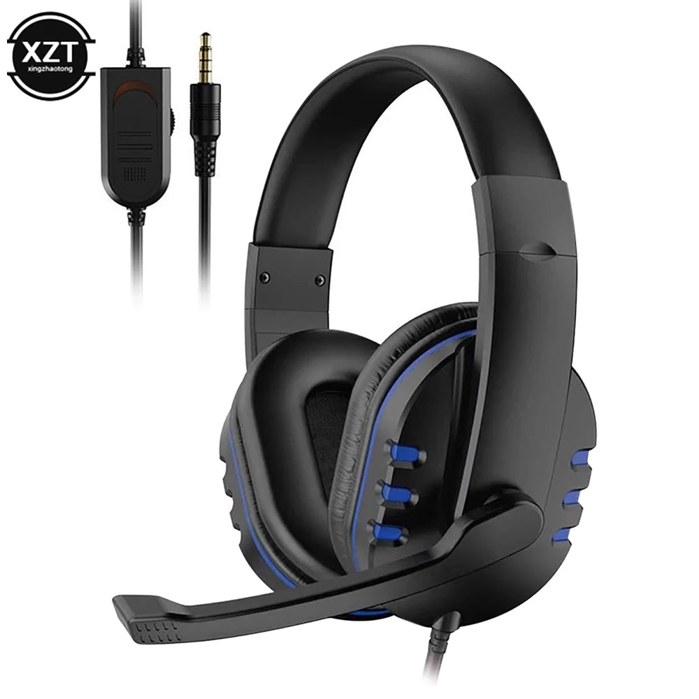Casque de jeu filaire avec microphone, casque de jeu, PC, ordinateur portable, PS4, PS5, Play Station 4, 5, Nintendo Switch, tablette