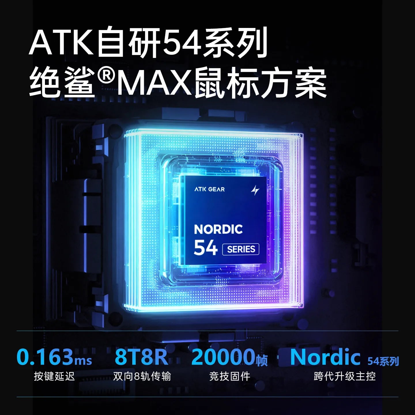 Ratón gaming inalámbrico ATK Blazing Sky F1 V2 Ultra Max de doble modo, ligero, PAW3950Ultra, doble 8K, baja latencia, ergonómico extremo