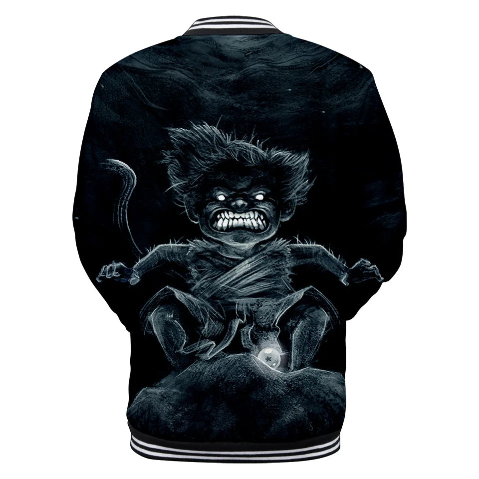 Dragon Ball Goku Kid Men Zipper Hoodie Cartoon Japan Style Anime Women Sweatshirt 2025 New Fashion Children Jackets Coat