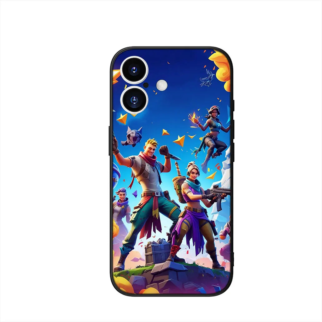 Custodia Game F-ForTnites Wallpaper per Samsung Galaxy A07 A13 A12 A23 A42 A50 A51 A52 A53 A70 A71 A72 A21S A04 Note 20 9 8 10
