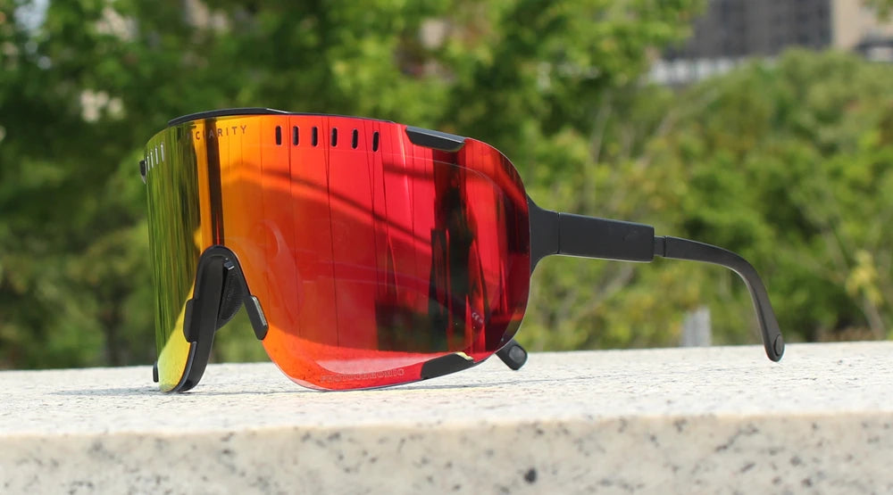 Lunettes de soleil photochromiques DEVOURS pour le cyclisme, hommes et femmes, sport, VTT, vélo, lunettes MTB, changement de couleur
