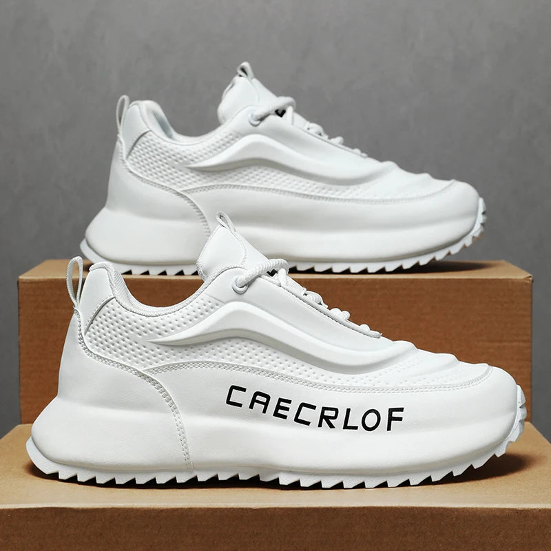 Brand protection 2026 new men's lightweight non-slip breathable wear-resistant running sports fashion versatile casual shoes