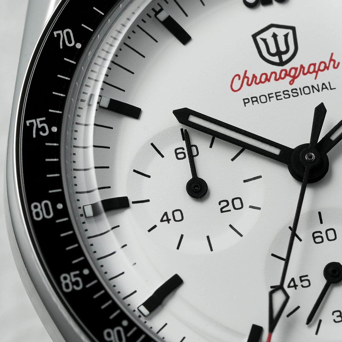 Reloj para hombre Watchdives New Wd1863 de cuarzo VK63, cronógrafo, cristal de zafiro abombado, resistente al agua, 39Mm, acero, marca líder, lujo, negocios