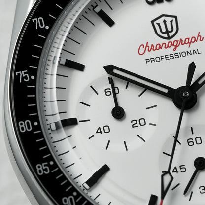 Reloj para hombre Watchdives New Wd1863 de cuarzo VK63, cronógrafo, cristal de zafiro abombado, resistente al agua, 39Mm, acero, marca líder, lujo, negocios