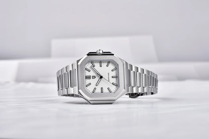 Reloj de lujo cuadrado de cuarzo PAGANI DESIGN 2026 para hombre, cristal de zafiro AR, movimiento japonés, luminoso, acero 316L completo