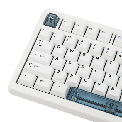 Teclado mecánico magnético EPOMAKER HE80 75% con distribución US QWERTY, hot-swap, gasket creamy, cableado, efecto Hall, DKS SOCD para PC/Mac