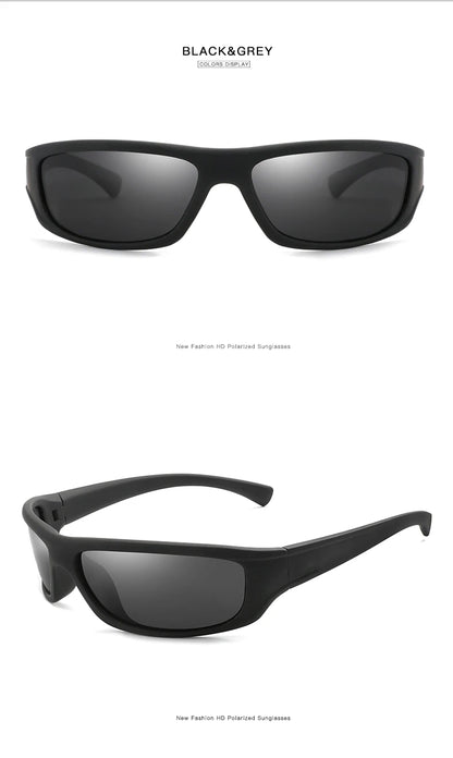2024 Fashion Polarization Cycling Sunglasses Retro Sport Fishing Glasses Men Women Lightweight Driving Cycling Running UV400