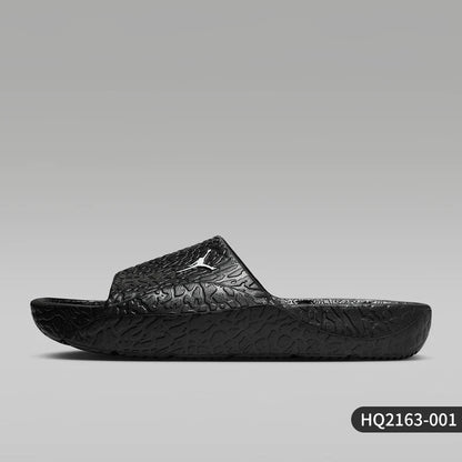 Sandalias de baño Nike Genuine Jordan para hombre con textura agrietada HQ2163-001