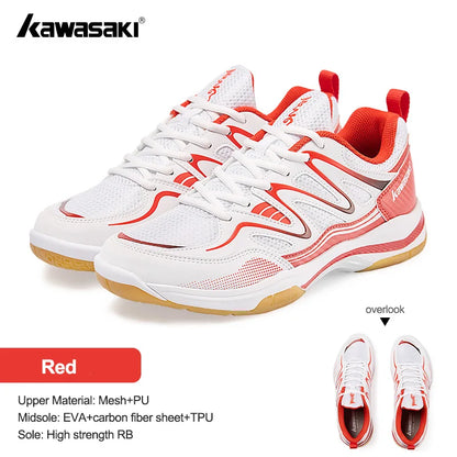 Badmintonski čevlji v retro stilu Kawasaki Original Anti-Torsion Carbon Sheet Profesionalni športni čevlji za namizni tenis C32016