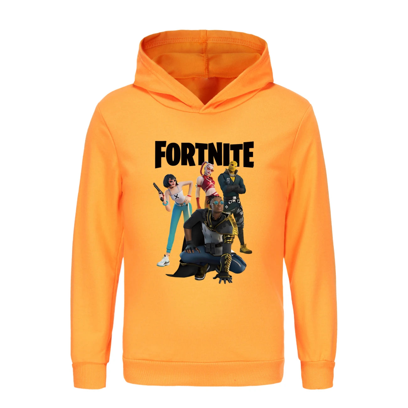 Felpa con cappuccio Fortnite per bambini, abbigliamento da principessa per bambine, abbigliamento moda per neonati, vestiti da maschietto, felpa primavera autunno, top per bambini 4403