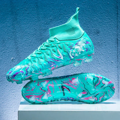 Nuove scarpe da calcio professionali da uomo antiscivolo, unisex, traspiranti, per futsal e sport, nuovi tacchetti ultraleggeri per dropshipping
