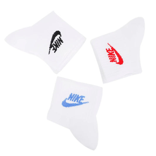 Calzini Nike da uomo, calzini da donna, calzini casual, calzini da basket alla moda, calzini sottili, calzini sportivi comodi e traspiranti (3 paia) Dx5074-911
