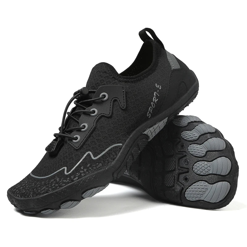 Men Wading Shoes Barefoot Quick-Drying Beach Shoes Outdoor Non-Slip Upstream Swimming Diving Shoes Women Water Sports Shoes