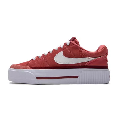 Nike Court Legacy Lift Height-Enhancing Sole Design Comfortable Anti-Slip Cushioning Durable Athletic Shoes  FZ2606-100