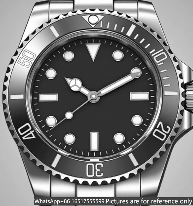 40mm Men's Automatic Movement 904l Stainless Steel Luxury Watches-r