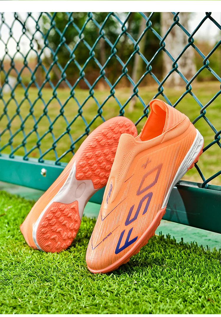 Nuevas botas de fútbol para hombre, tacos para césped, futsal, cómodas, ultraligeras, FG, antideslizantes, para interior y adultos