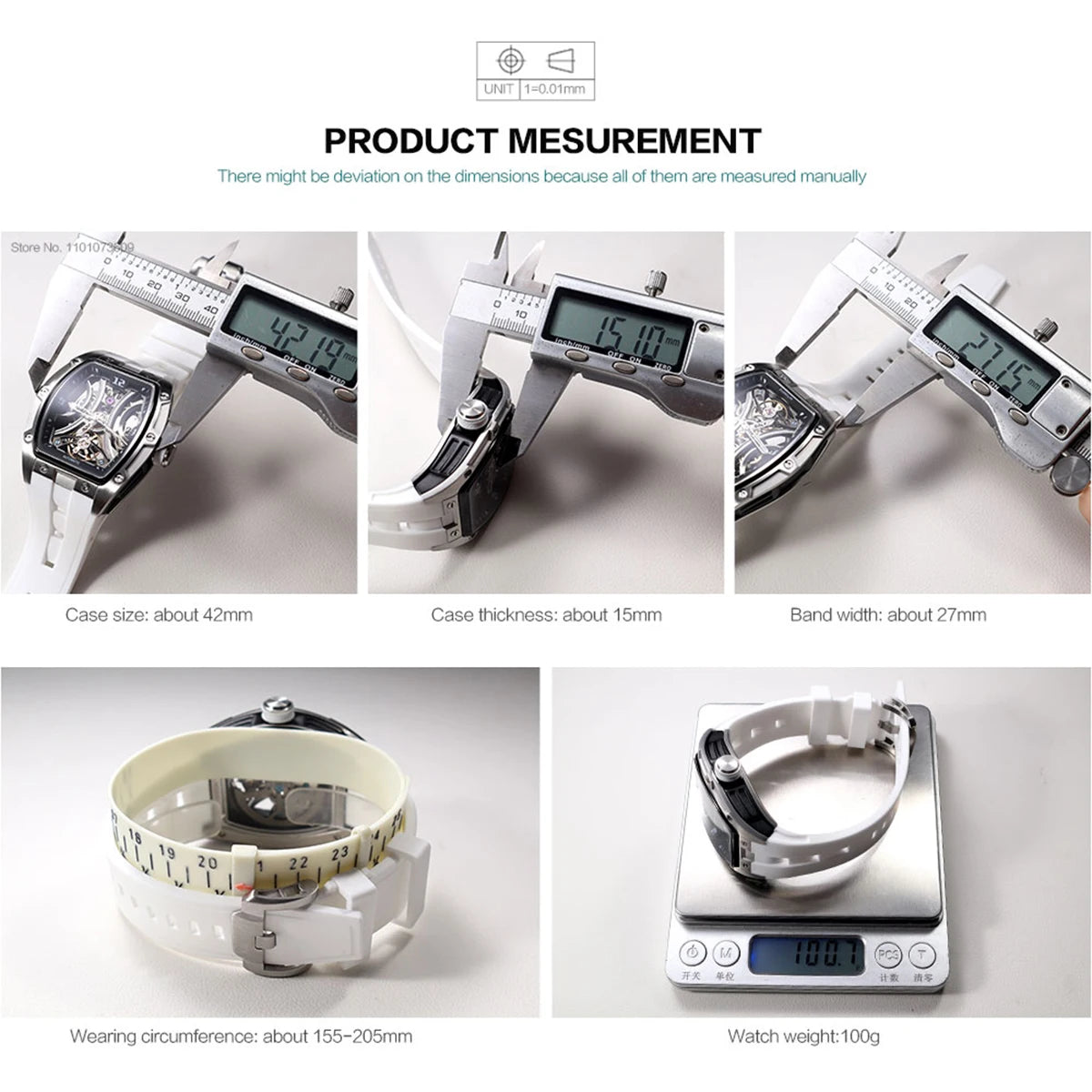 MEGIR Sports Style Automatic Mechanical Watch for Men Full Hollow Transparent Dial Design Stainless Steel Case Silicone Strap