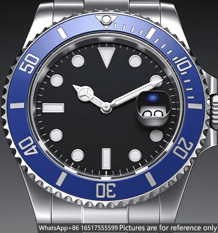 40mm Men's Automatic Movement 904l Stainless Steel Luxury Watches-r