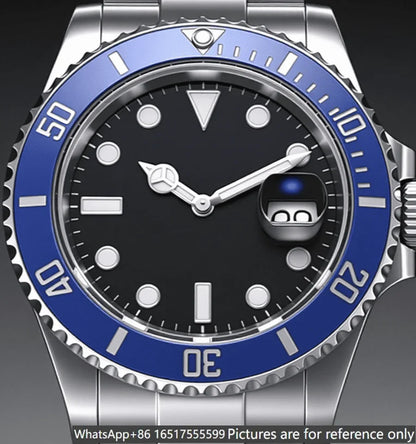 40mm Men's Automatic Movement 904l Stainless Steel Luxury Watches-r