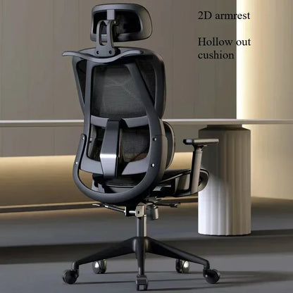 Ergonomic Gaming Office Chair Adjustable 3D Armrests Headrest Lumbar Support Computer Desk Chair with Footrest & Reclining Backrest