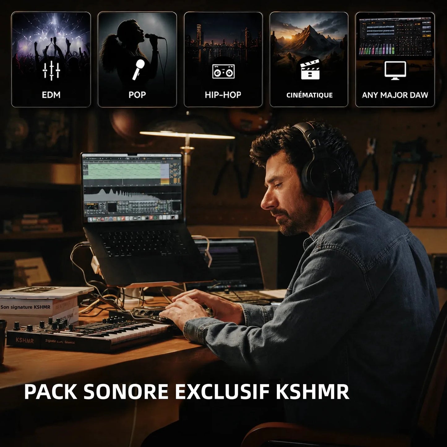 OneOdio Studio Max kabellose DJ-Kopfhörer Bluetooth 6.0 – 9ms ultraniedrige Latenz, Hi-Res LDAC Studio-Monitor-Over-Ear-Headset mit Mikrofon