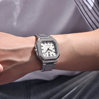 PAGANI DESIGN New V2 Men's Square Quartz Watch Top Luxury Brand Sports Waterproof Sapphire Stainless Steel Quartz Watch
