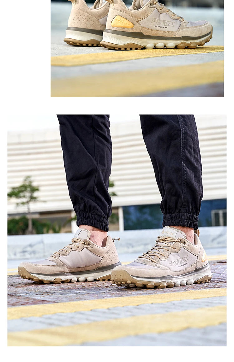 RAX Scarpe da running da uomo, sneakers sportive outdoor in mesh, unisex, traspiranti, leggere, per jogging e atletica
