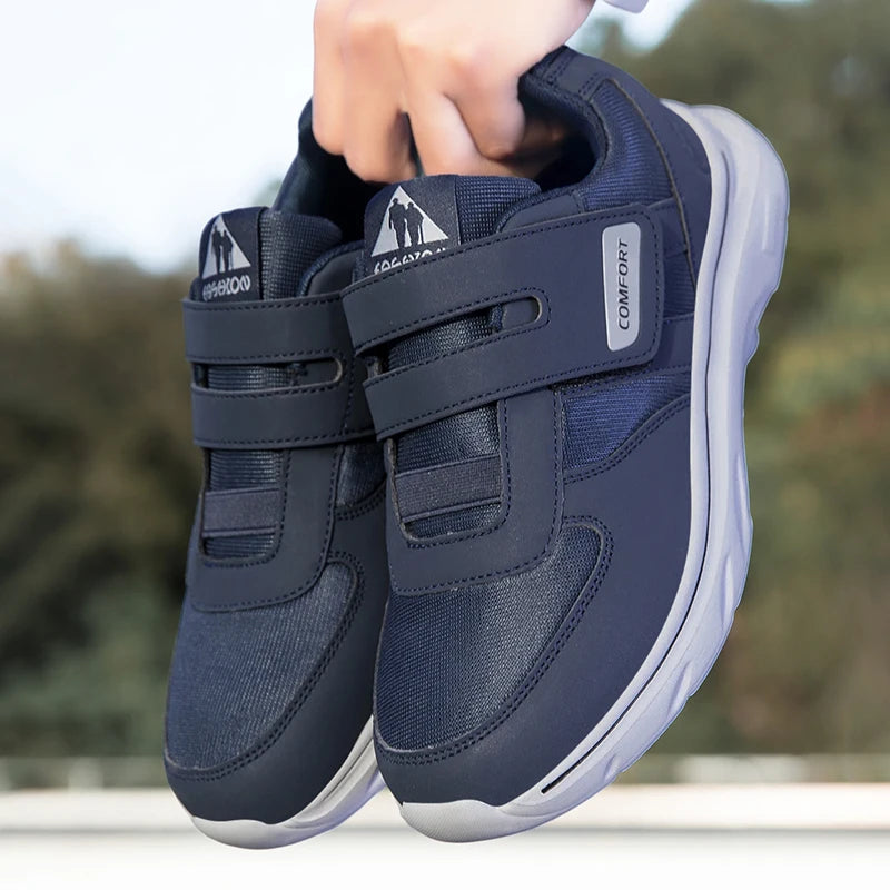Chaussures de marche unisexes confortables, légères, respirantes, antidérapantes, à bout large, baskets décontractées, chaussures de marche toutes saisons