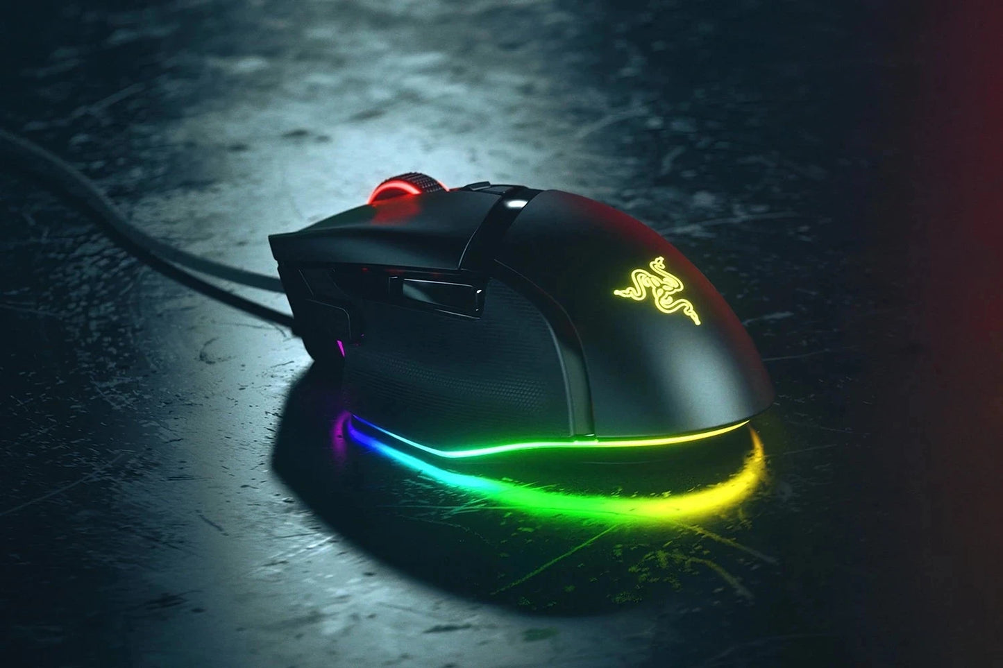 NEU 100% originale Razer Basilisk V3 kabelgebundene Gaming-Maus für Gamer, 26000 DPI optischer Sensor, E-Sports mit RGB-Beleuchtung für PC und Laptop