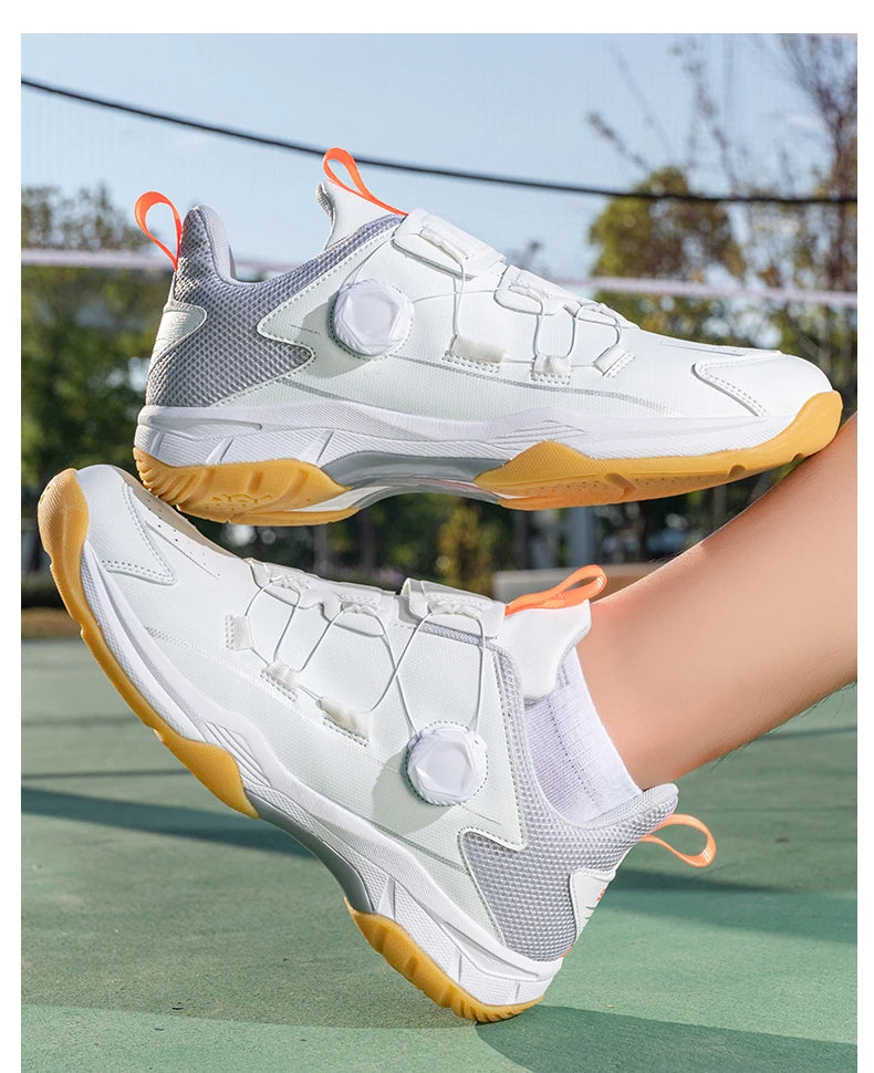 Professional Volleyball Shoes for Men and Women, Fitness Badminton Shoes, Youth Table Tennis Training and Competition Sports Shoes