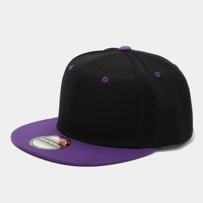 Hot Sale Cap Plain Snapback High Quality Adult Hip Hop Baseball Cap Men Women Outdoor Leisure Fashionable color blocked Hat