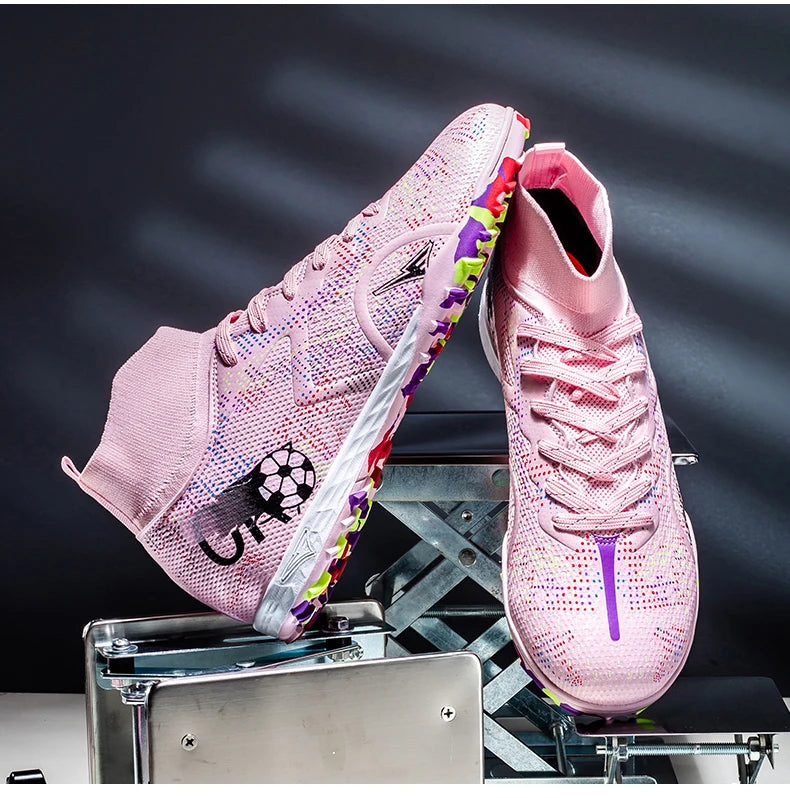 Professional Football Boots Men Soccer Shoes Society Football Cleats Ultralight Training Soccer Sneakers Men Outdoor Sports Shoe