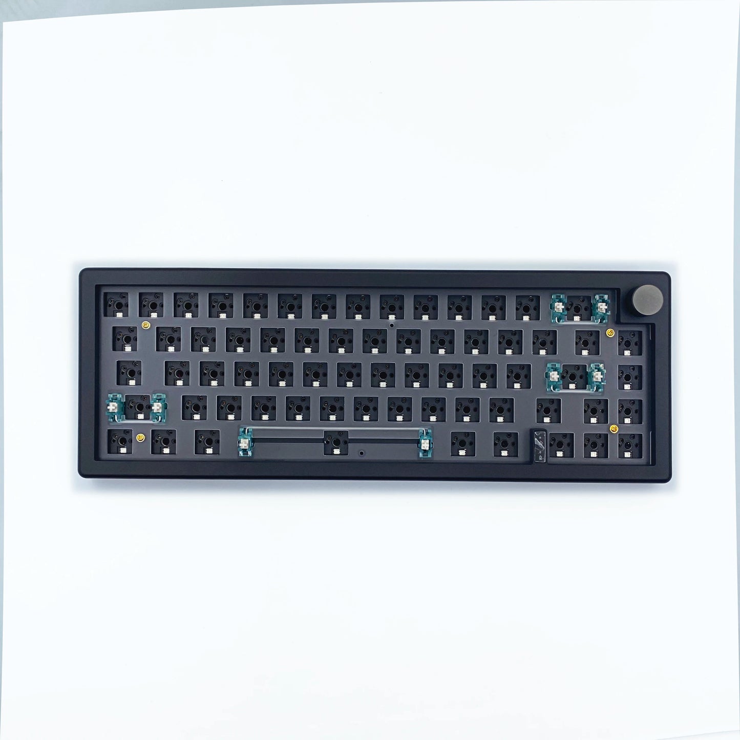 Kit de teclado mecánico personalizado GMK67 65% Gasket Bluetooth 2.4G inalámbrico, intercambiable en caliente, con retroiluminación RGB