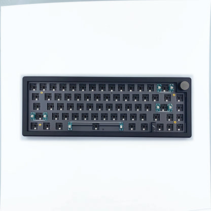 Kit de teclado mecánico personalizado GMK67 65% Gasket Bluetooth 2.4G inalámbrico, intercambiable en caliente, con retroiluminación RGB