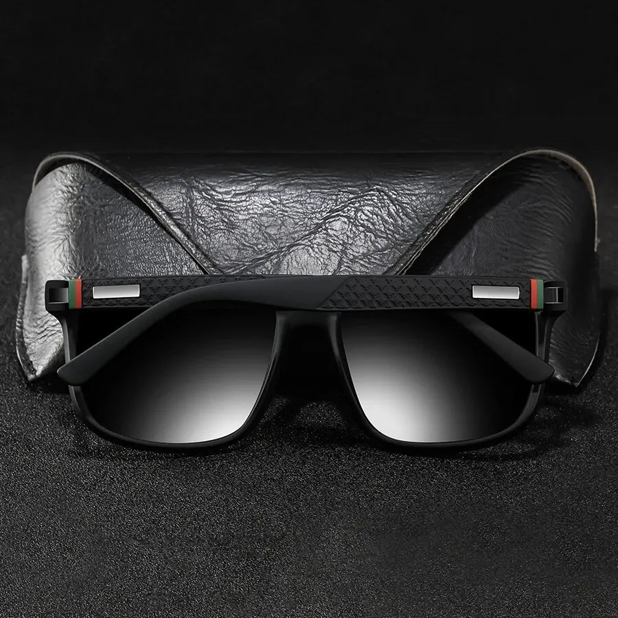 Fashion Vintage Square Unisex Sunglasses Men Women Luxury Brand Designer Men's Sun Glasses Driving Fishing Eyewear Man