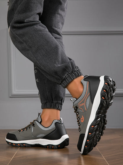 Zapatillas de senderismo para hombre nuevas, transpirables, ultraligeras y antideslizantes, para deportes al aire libre, camping y running