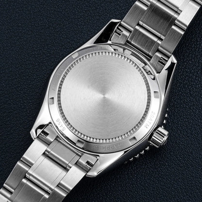 SEESTERN Men of Watch Office GMT Automatic NH34 Movement Sapphire Glass Bezel 20bar Waterproof Diver Mechanical Wristwatch S456