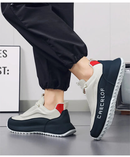Brand protection 2026 new men's lightweight non-slip breathable wear-resistant running sports fashion versatile casual shoes