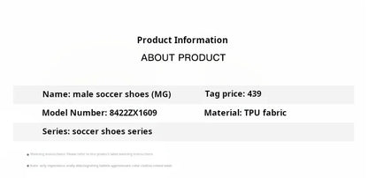 Kelme Football Shoes Men's Glimpse MG Adult Game Short Stud Football Shoes Professional Training Artificial Grass Sports Shoes