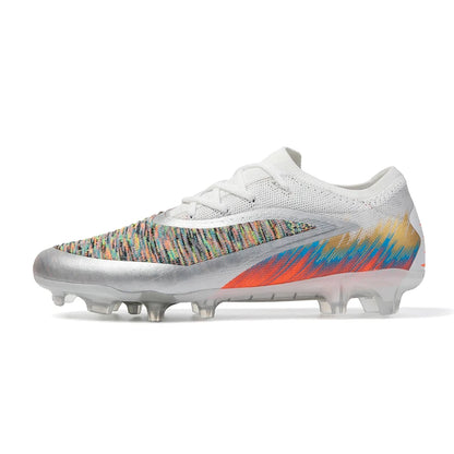 Botas de fútbol para hombre, nuevas, para partido y entrenamiento, calzado de fútbol antideslizante con tacos largos FG, ultraligeras, para exterior, zapatillas, dropshipping